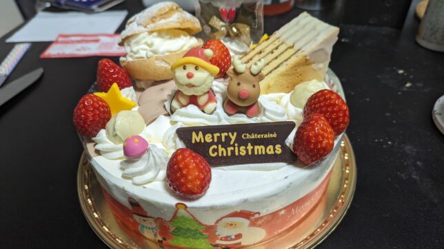 クリスマスイブ2021ケーキ